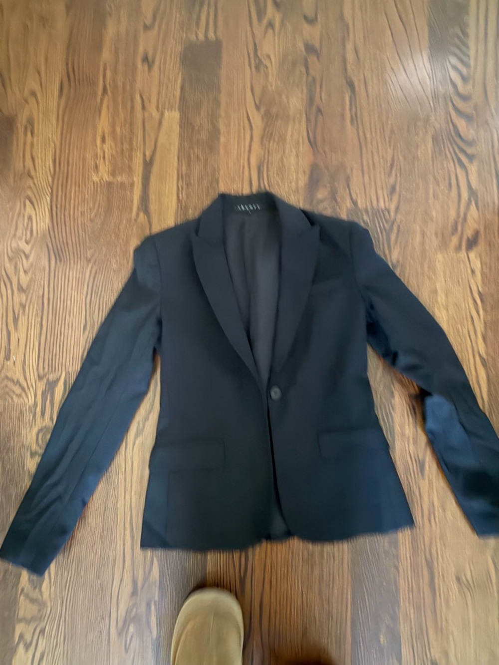 Theory Black Single-Button Women's Blazer